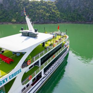 Halong Excursion 5 Star-Luxury Sky Cruise with Buffet Lunch